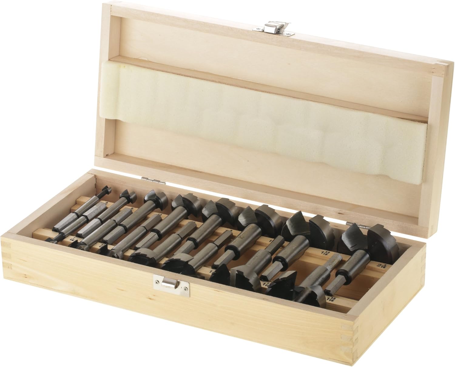 Steelex D3077 Forstner Bit Set, 15Piece