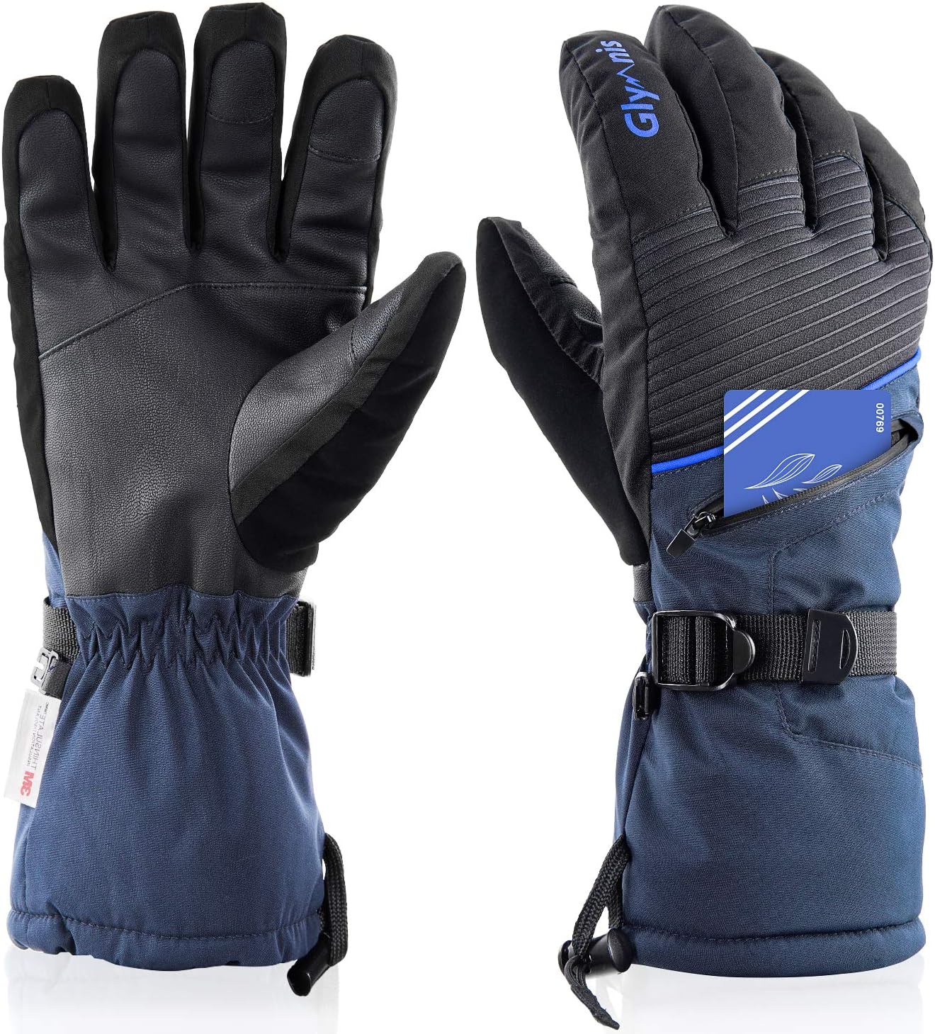 guanti invernali da uomo per spalare