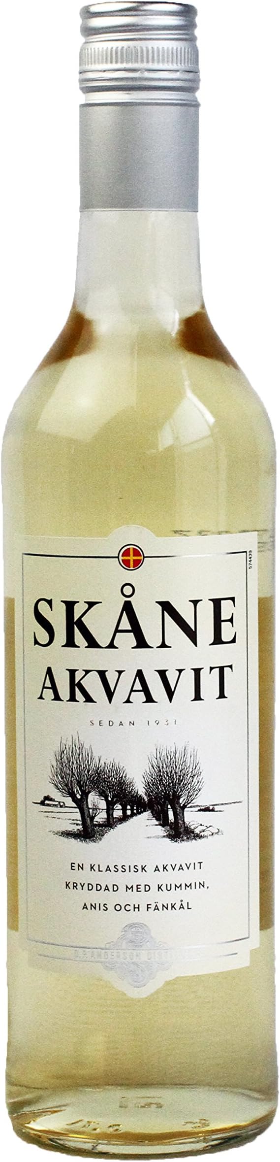 Amazon Co Jp O P Anderson スコーネ アクアビット スウェーデン産 Alc38 700ml 食品 飲料 お酒