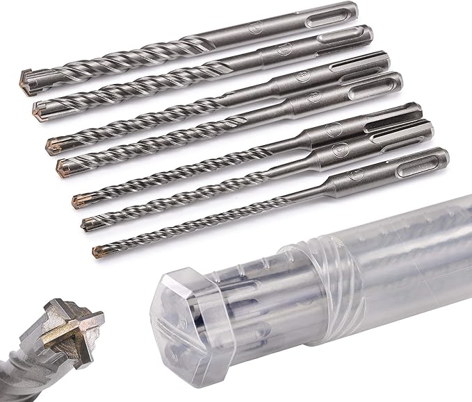 BP304017 - Set Di Punte Per Trapano/scalpello SDS Plus, 17 Pezzi - Foto 10