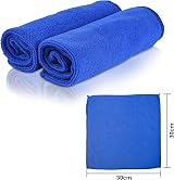 URAQT Microfiber Cleaning Cloths 10 Pack 30x30cm Thick 2-Layer Absorbent view 2