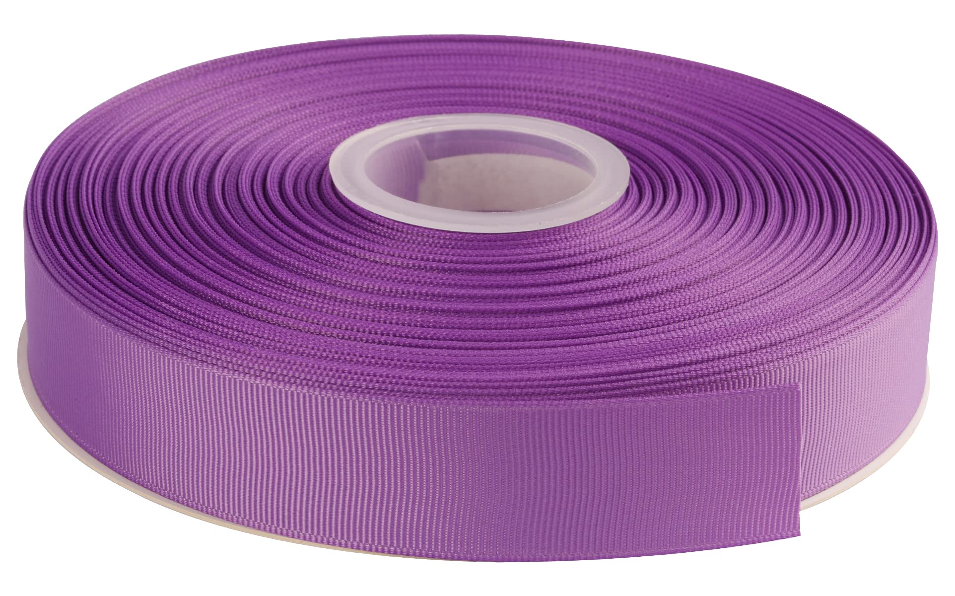 AVANAVA 25mm Wide Grosgrain Ribbon - 45 Meters, Ideal for Gift Wrapping, Hair Bows, Home Decor, Flower Arrangement (463-Grape)
