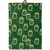 Pickle Jar Blanket Gifts for Women Girls Kids, Soft Warm Lightweight Flannel Funny Pickle Lover Throw Blankets for Bedroom Living Room Home Sofa Home Camping Decor 50" x 60"