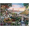Thomas Kinkade Disney 101 Dalmatians 8" x 10" Gallery Wrapped Canvas Art | Room Wall Art | Certificate of Authenticity Included