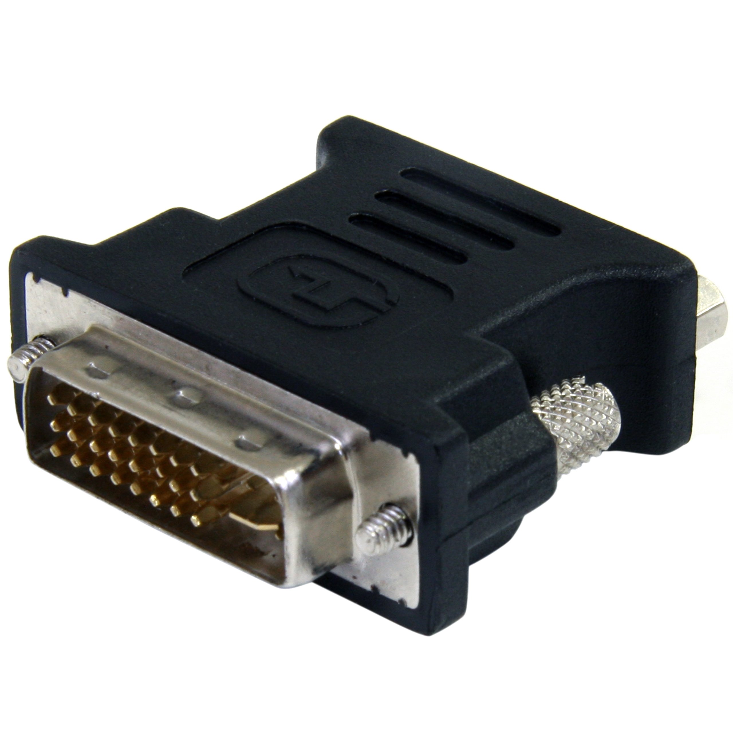 StarTech.com DVI to VGA Cable Adapter - DVI (M) to VGA (F) - 10 Pack - Black - DVI Male to VGA Female (DVIVGAMFB10P)