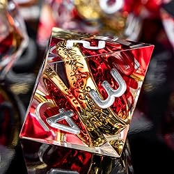 ORIFANTOU Magic Lord of The Rings DND Dice Set