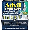 Advil Liqui-Gels Pain Reliever/Fever Reducer, Solubilized Ibuprofen 200mg, 2/Packet, 50 Packets/Box (016902)