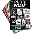 Sulky Of America 12 Color 2mm Puffy Foam Assortment, 6" by 9"
