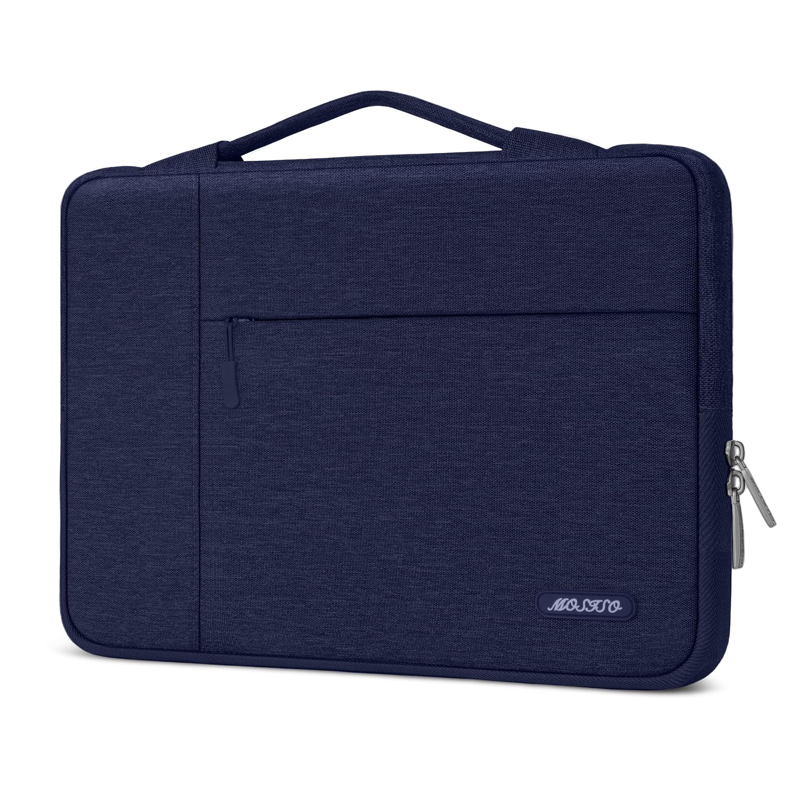MOSISO Laptop Case 13 inch, 13 inch Laptop Sleeve with Handle Compatible with MacBook Air 13 M3 M2 M1 2025-2018 / Pro 13 M2 M1 2025-2016, Polyester Multifunctional Computer Bag, Navy Blue โ image 1