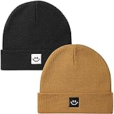 Paladoo 2Pack Baby Beanie Knit Toddler Hat for Girls Boys 0-8 Years