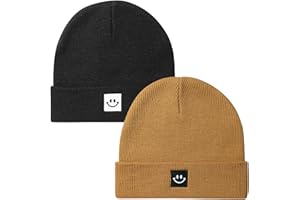 Paladoo 2Pack Baby Beanie Knit Toddler Hat for Girls Boys 0-8 Years