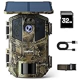 iZEEKER Trail Camera Solar, 4K 48MP Game Cameras
