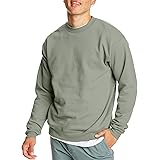 Hanes Men's Ecosmart Fleece Sweatshirt, Cotton-blend Pullover, Crewneck Sweatshirt for Men, 1 Or 2 Pack Available