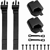 WPL 356A0002 Buckle Kit,Bed Cover Buckle/Strap Assembly | Replacement for Backflip 356A0002 Tonneau Cover Clips -Bottom Side