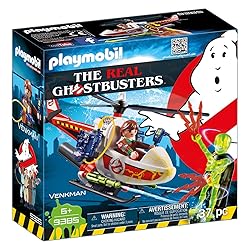 PLAYMOBIL Venkman with Helicopter Building Set