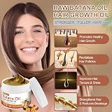 Hualijia Raw Batana Oil for Hair Growth Organic 4.2 OZ Honduras view 2