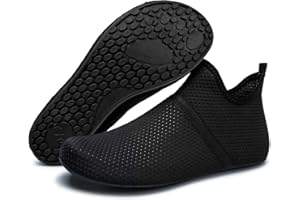 BARERUN Barefoot Water Shoes for Women Men Quick-Dry Aqua Socks for Swim Beach Pool Surf Yoga Boat Travel Non Slip Indoor Outdoor Walking Shoes