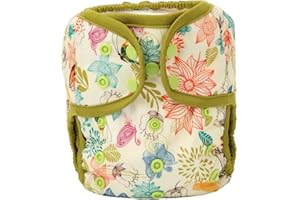 Sigzagor Baby Diaper Cover Nappy One Size 8lbs to 36lbs for Grils (Bloom)