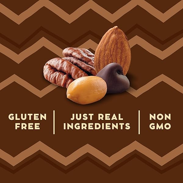 LARABAR TRAIL MIX BARS, DARK CHOCOLATE PEANUT, GLUTEN FREE BAKED NUT BAR, 6 COUNT, 6.36 OZ