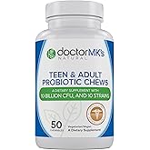 Teen/Adult Probiotics Chewable by Doctor MK's®, Sugar Free
