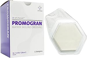 SYSTAGENIX Promogran Matrix Wound Dressing #PG004 (4.34 sq. in.) (Box of 10)