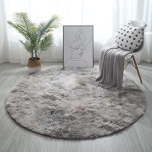 Anzkzo Super Suave Alfombra Sala De Estar Alfombras peludas Felpa