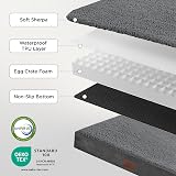 Bedsure Medium Dog Bed Washable Orthopedic Pillow 76x51x7.6cm Black view 4