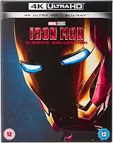 Iron Man 4K Ultra-HD Trilogy Blu-ray Region Free Walt Disney 2019 view 1