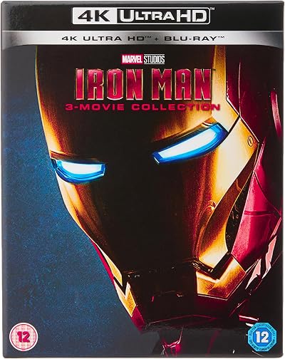 Iron Man 4K Ultra-HD Trilogy Blu-ray Region Free Walt Disney 2019