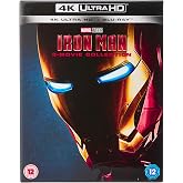 Iron Man 4K Ultra-HD Trilogy [Blu-ray] [2019] [Region Free]