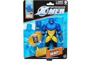 Marvel Legends Series Marvel's Beast, Astonishing X-Men Comics-Inspired Collectible 6-Inch Scale Action Figure with Character-Sized Comic Accessory