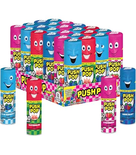 Amazon.com : Kidsmania Laser Pop Emoji Pop with Lollipops, 12
