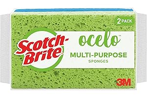 Scotch-Brite ocelo Handy Sponge, Assorted Colors, 2 Sponges