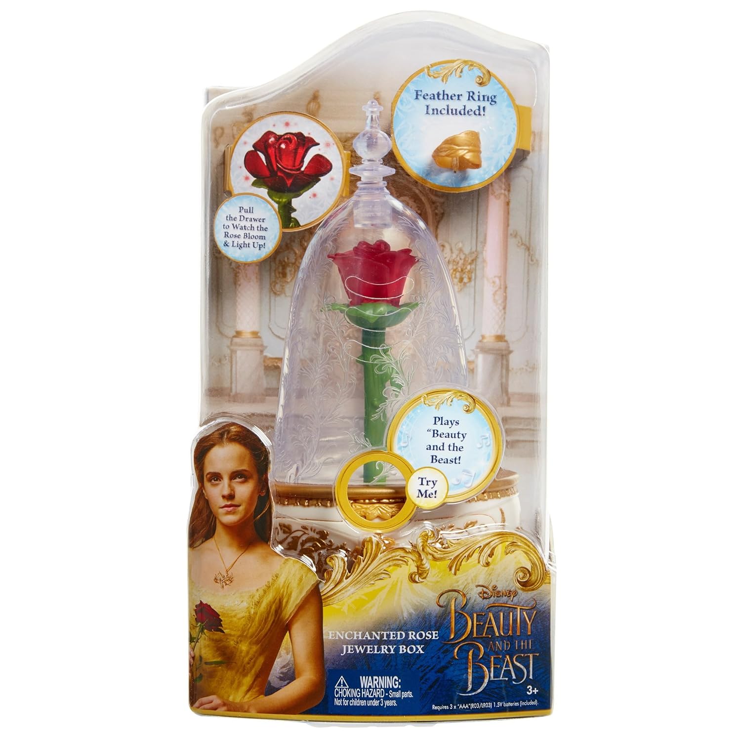 Preschool Disney Beauty & The Beast Live Action Enchanted Rose Jewelry
