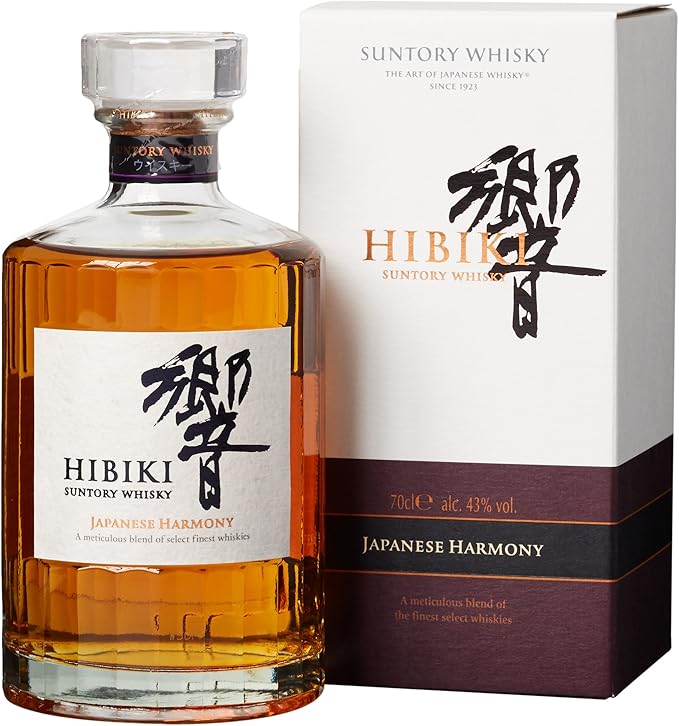 Suntory Whisky Hibiki Japanese Harmony Mit Geschenkverpackung Sanfter Langanhaltender Nachgeschmack 43 Vol 1 X 0 7l Amazon De Bier Wein Spirituosen