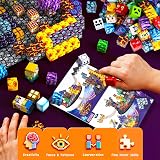 COOLJOYA 150 Magnetic Building Blocks Dark Magma STEM Set view 6