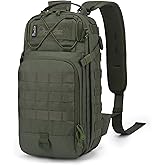 Mardingtop Small Tactical Backpack,Molle Military Rucksack Daypack for Backpacking Camping Hiking Traveling,18L Backpack