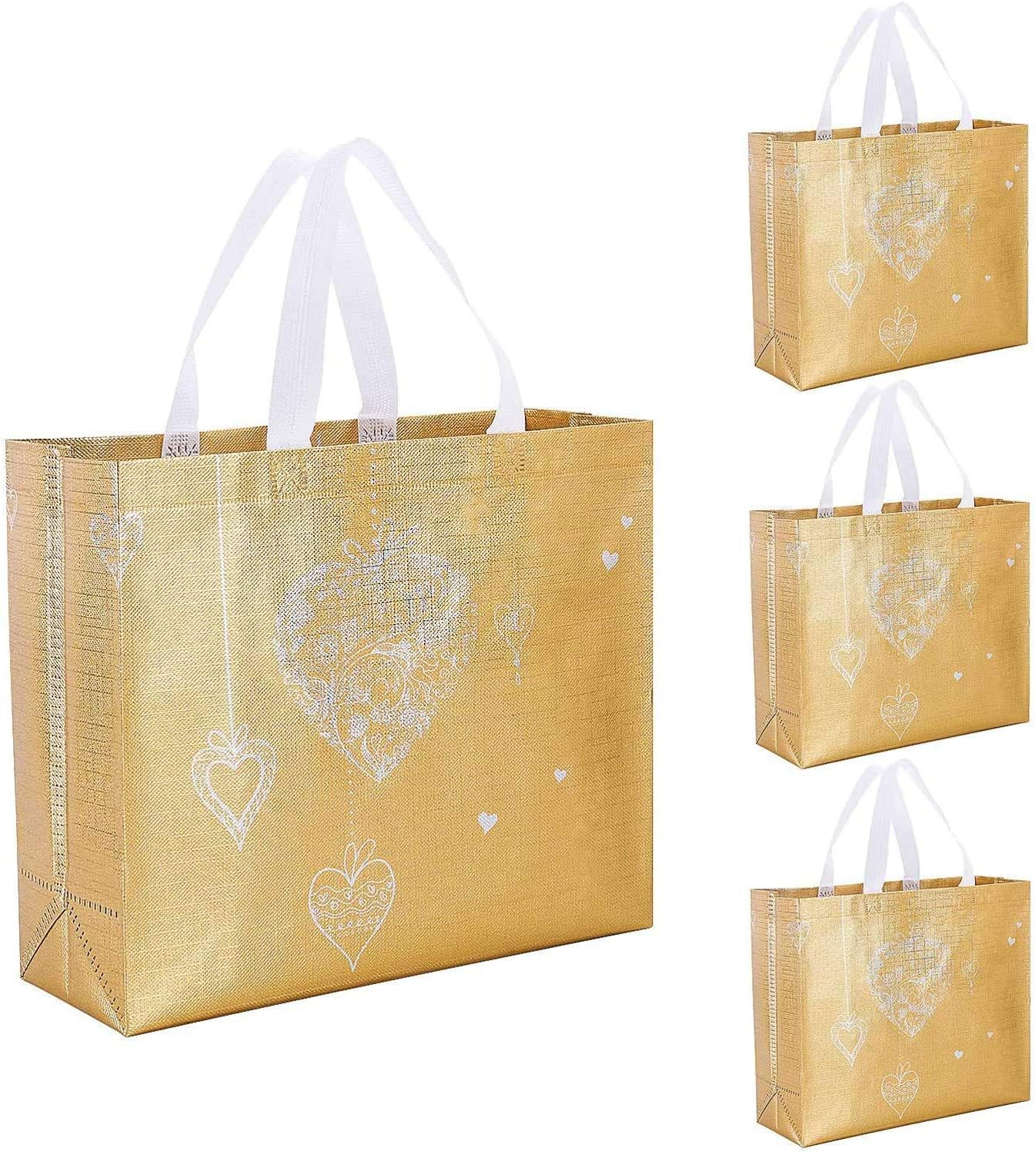 golden shopping bag