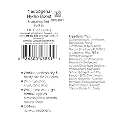 Neutrogena Hydro Boost Hydrating Tint Foundation
