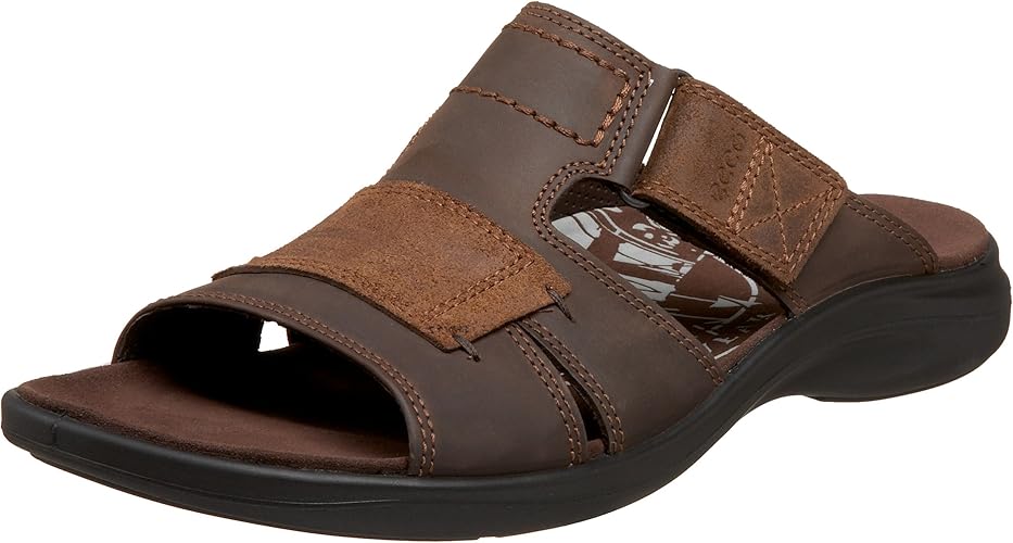 ecco men's slide sandals