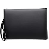 FSD.WG Mens Clutch Bag Man Purse Handbag 12 inches Large Hand Bag Big Clutch Wallet