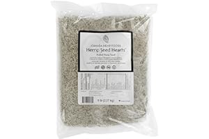 Canada Hemp Foods Hemp Seed Hearts - Protein and Omega Superfood - NON-GMO, Vegan, Gluten Free - 5lb Bag