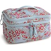 Vera Bradley Women's Featherweight Brush Up Cosmetic Case, Moonless Night, One Size