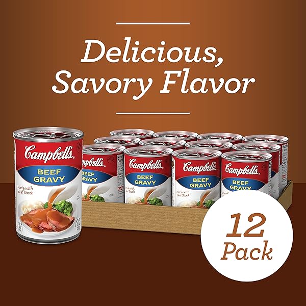 CAMPBELL’S GRAVY BEEF, 10.5 OUNCE