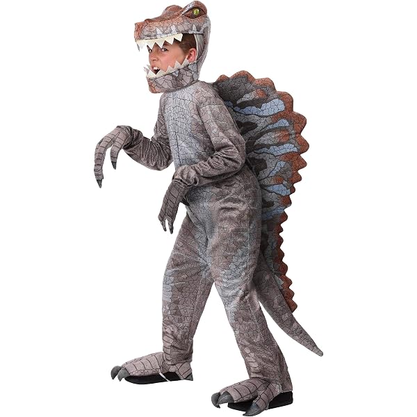 Spirit Halloween Toddler Dinosaur Costume - One Piece Jumpsuit With Headpiece, 3T-4T - View #8