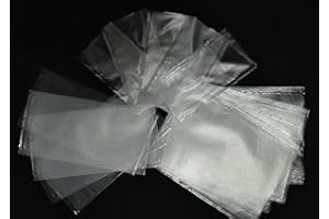 Mimilure PVA Fishing Bait Bags: 100pcs Catfish Fishing Baits Holder for Boilie Rig Carp Fishing Equipment, Small(6cmx12cm)