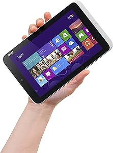 Acer Iconia W3-810-1600 8.1-Inch 32 GB Tablet (Silver)