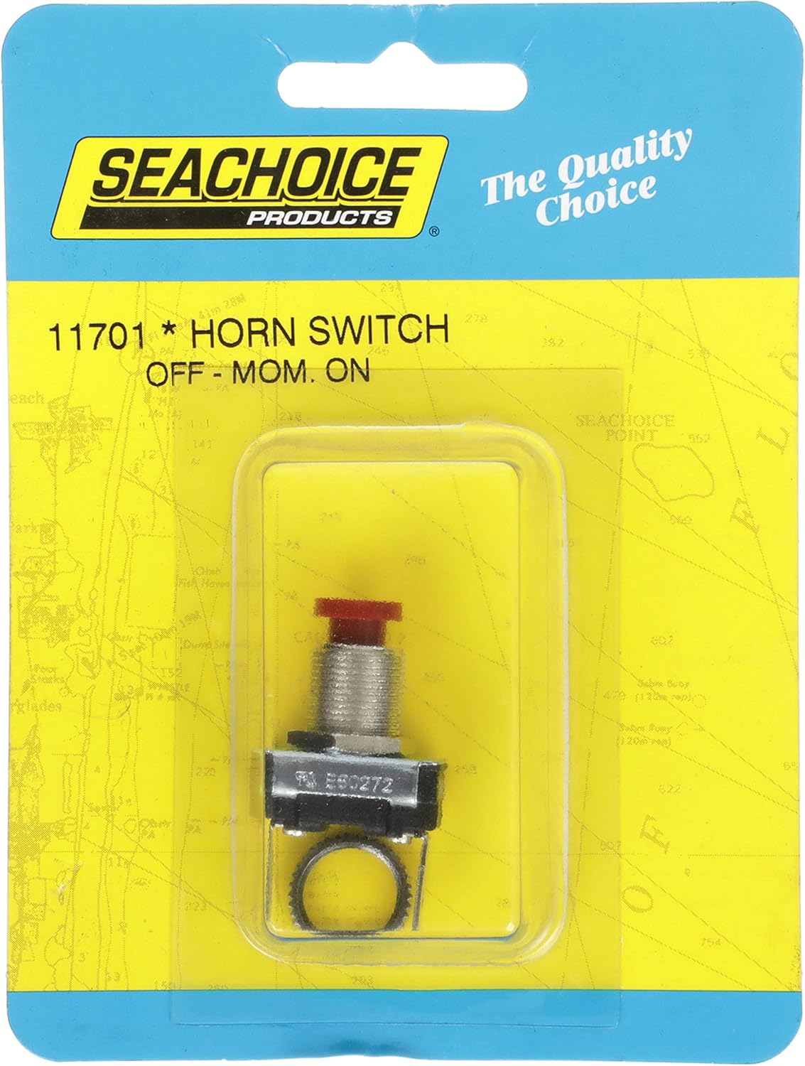Seachoice 11701 Push Button Horn Switch – Red : Boat Horns : Sports & Outdoors