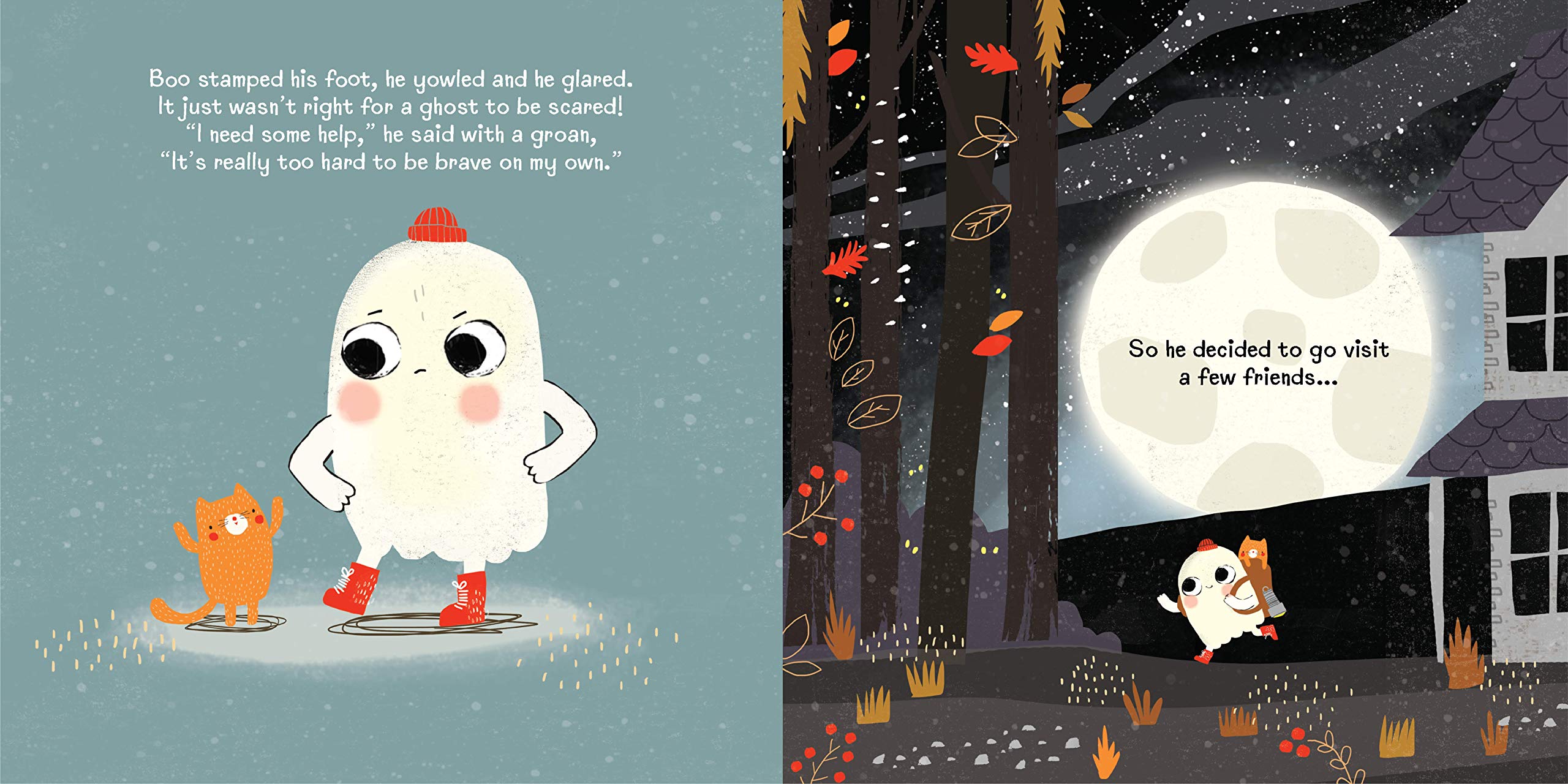 Mua Ghost Afraid of the Dark-Follow Boo the Ghost as he Celebrates his ...