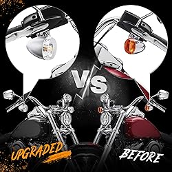 QUASCO Clear Turn Signal Lens Cover 2 Inch Lenses